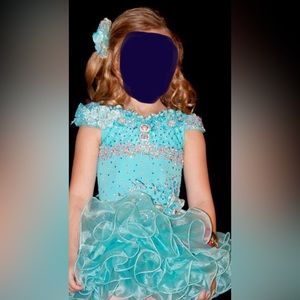 Size 5 Gorgeous Royalty Designs Custom pageant dress